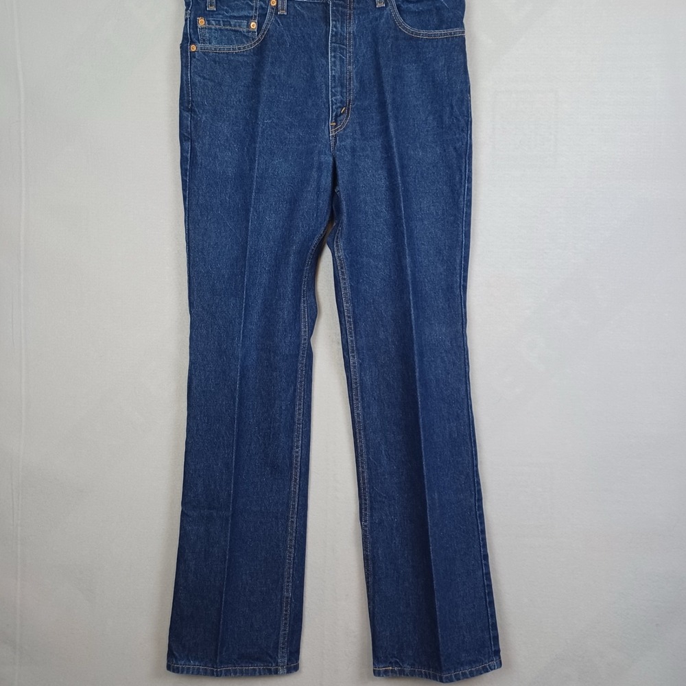 Levi Strauss 517 Boot Cut Jeans Mens 36x34 *Actual 34x34 Dark Wash Western Wear